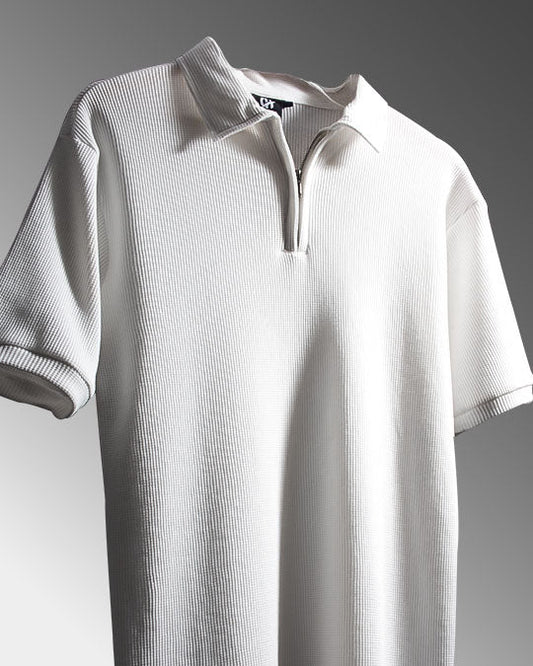 Summer Waffle Polo
